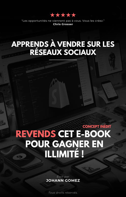 🔥 De A à Z : Apprends à vendre sur les réseaux sociaux et revends cet e-book pour gagner en Illimité ! 🔥